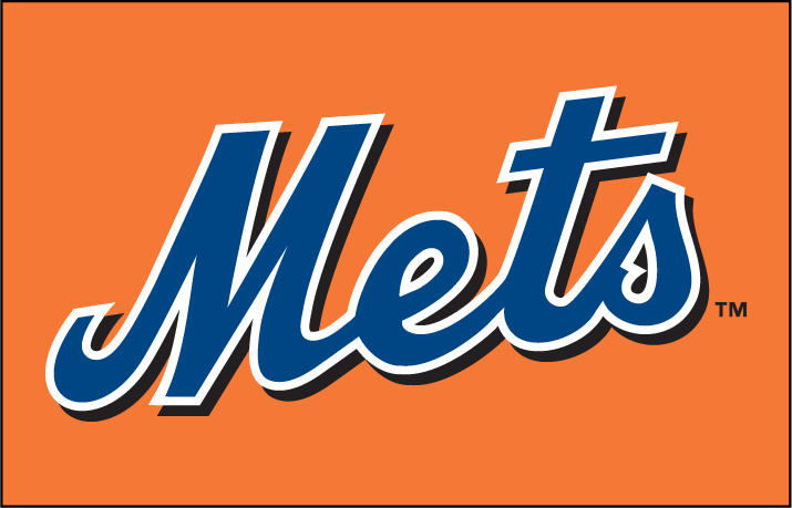 New York Mets 2003-2004 Wordmark Logo iron on paper